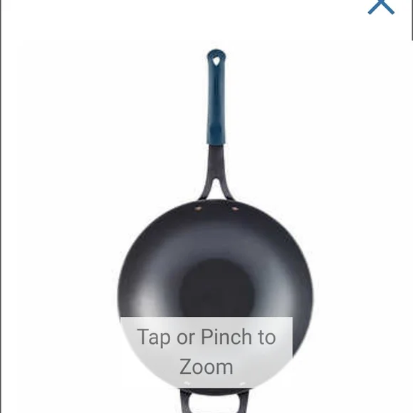 Tramontina 12.5 "carbon steel wok